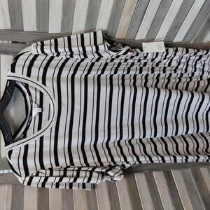 Trendy Striped Casual Tee | Daily Thread | 3x